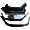 J312 Laura Fender Flare Black ABS Plastic Flat Factory Price Eyebrow Front+ Rear Kit 4 pieces Fit For Jeep W rangler JK 07-17