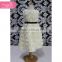 Kids cream Toddler Girls Full Rose Flowers Floral Dress 3 colors for choice