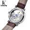 IK Colouring 98393G Automatic Self-Wind Man Watch Luxury Transparent Case Male Mechanical Skeleton Wristwatch Relogio Masculino