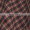 Spring/Summer Hot Selling Polyester Rayon Lurex Yarn Dyed Check Fabric For Tops
