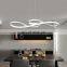 Northern Europe Chandeliers Pendant Lights Glass Golden LED Modern Chandelier Light