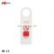 Industrial High Security Plastic Safety Warning Scaffolding Tag