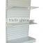 Supermarket Multi Tiers White Metal Display Stand