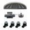 Brand new electromagnetic pdc car assistant reverse 4 parking sensor system kit