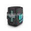 Horizontal and Vertical Cross Line Green Light 3D Auto 360 Degree Machine Tool Automatic Leveling Out Door In Door Laser Level