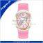 2016 New Arrive Unique Slap Band Watch Colorful Silicone Strap Watch