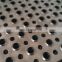 Non slip Dimple Plate Industrial Galvanized Perforated Walkway Grating