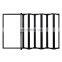 Foldable Tempered Glass Door Price Aluminium Bifold Door Cheap Price Outdoor Waterproof Aluminium Folding Doors