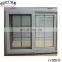 cheap house windows for sale tempered glass window/brown bulletproof glass window