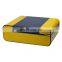 luxury custom cedar luxury travel case box yellow cigar humidor cases for Cigar storage