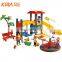 Hot Popular Commercial Used Plastic Slide Kids Outdoor Playground Equipment Slide For Sale