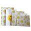 Customized wholesale good grade safe grease proof paper takeaway fast food burger wrapper kraft oil proof paper bag