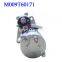 Mitsubishi M009T60171 Auto Starter Motor Suppliers China Mitsubishi Forklift Starter Motor ODM Custom Starter Motor for Mitsubishi 4G32 Engine
