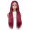 99j#Lace Front Wig straight hair wigs Colored Human Hair Wigs 13X4 Ginger Lace Front Wig