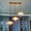 Modern Luxury Kitchen Restaurant Alabaster Chandelier Pendant Light LED Nordic Chandelier for Living Room