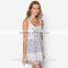 Latest new arrival ladies western dress design 3d digital printing dress with wholesale price D279