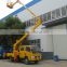14M Dongfeng crew cab crane truck crane in Libya