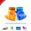 500ml 16oz Kids silicone water bottle with popular cap, foldable soprts water bottles BPA Free, Up to LFGB Standard