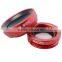3 in1focusing mirror focus lamp fisheye lens ,mini camera lens 3 in 1 lens kit