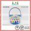 Easter wicker basket