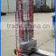 Max 1.6m lifting height Hydraulic Manual Drum Lifter/Hydraulic Manual Straddle Stacker