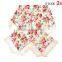 Autumn Winter Newest Beautiful Flower Printed Kids Girls Lace Scarf