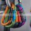 High quality Outdoor Multi Colors Climbing Button Camping Hiking Hook Carabiner