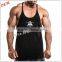 professionally screen printed custom bodybuilding stringer vest tank tops for men