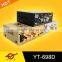 Low distortion Class D professional power amplifier YT-698D with usb/sd three colour