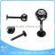 Black Plated Clear Crystal Internally Threaded Body Labret