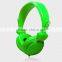 High quality stereo headset.High Performance Oem Retractable Earphones With Mic(EH-S402)