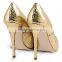 Latest Young Aged Women Shoes, Fashion Snake Pumps Stiletto, Big Size Women High Heel Dress Shoes Wholesale