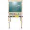Pinewood easel double side drawing board adjustable wooden easel stand