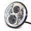 BJ-HL-017 Recommended "DOT SAE E9" Round 7" Motorcycle Motorbike LED Projector HID Headlights For Harley Headlight