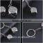 New Creative Metal Dice Alloy Las Vegas Keychain For Car Key Ring Trinket Wholesale