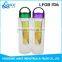 2016 hot sale plastic fruit water bottle, joyshaker bottle water