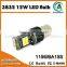 1156 BA15S BAU15S 2835 CHIP 15W high intense LED bulb