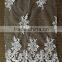 High quality nylon embroidery lace fabric for wedding