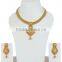 Indian Traditional Antique Look Gold Polish Necklace For Women