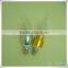 E12 Aluminum Alloy Ultra Bright 5W LED Candles Light Bulb