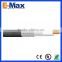 18 AWG copper covered coaxial cable cat6 lan cable