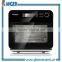 White tempered glass 4 Burner Gas Cooker With Oven