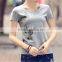 Wholesale Size S M L XL XXL XXXL T Shirt Cotton 180 Grams Fashion Girl Sexy T Shirt Guangzhou