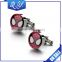 Silver Color High Polished Cuff Links Set Smile Design Cuff Button Manufactures