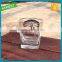 Old Fashional Square Whisky Glass Classic Design Whisky Glass Cup Printing Clear Logo