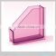 Hot Sale wall mount vertical business card holder dispay hanging acrylic in Artificial Design