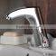 Deck Mounted Chrome Finish Brass Basin Faucet Automatic Sensor Faucet