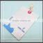 High quality hangtag Free Design 3D Paper Fashion for Garment