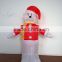 DJ-XT-15 Inflatable Airblown Polar Bear Outdoor Christmas Decoration with LED Lights