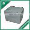 USED CARDBOARD STORAGE BOX FOLDABLE ARCHIVES BOXY WITH HANDLE CORRUGATED PACKING BOX FOR FILES